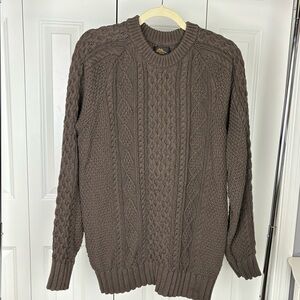 LLBEAN Olive Cotton Sweater